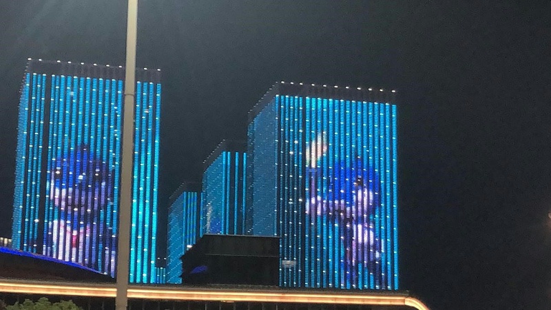 軍運(yùn)會(huì)夜景圖片
